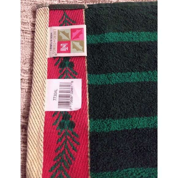 VTG Towels Bath Hand Washcloth Lot of 3 NOS Linens n Things Embroidered Holiday - Picture 5 of 16